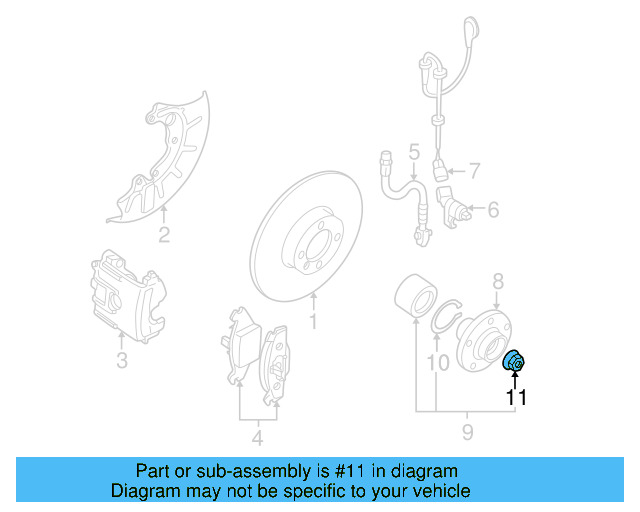 Bearing Assembly Lock Nut N-905-876-02 - View 6