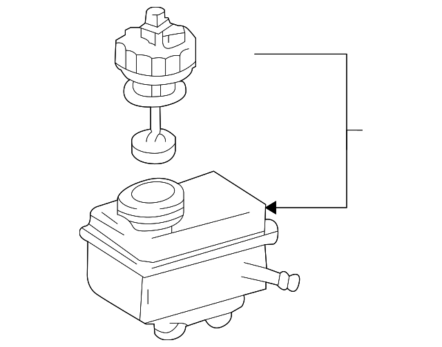 Brake Master Cylinder Reservoir 1J1-611-301 - View 8
