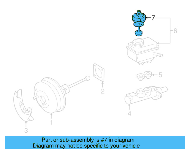 Reservoir Cap 1J1-611-349 - View 12