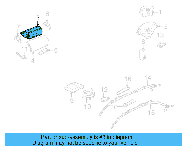 Clock Spring 1J0-959-654-AL - View 4