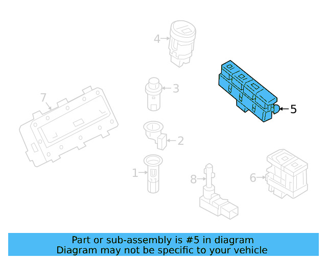 Switch 3G0-927-238-AG-WZU
