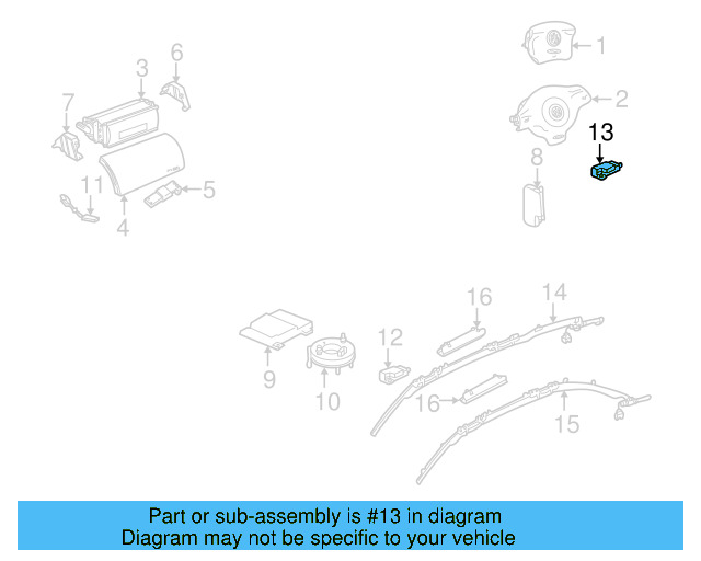 Sensor 1J0-909-606-M - View 8
