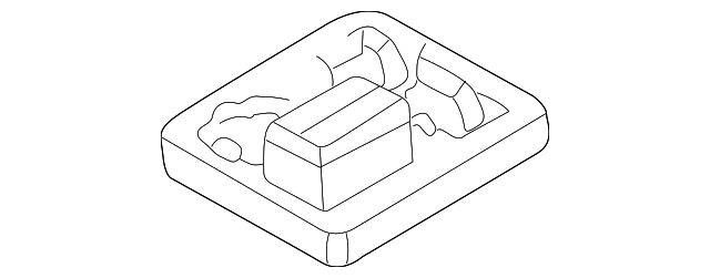 Relay Box Mount 1J0-941-391-C - View 3