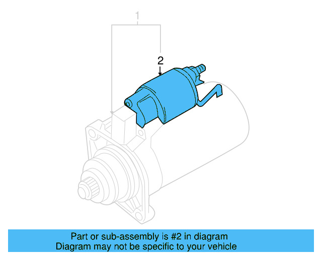 Starter Solenoid 0AM-911-287-A - View 7