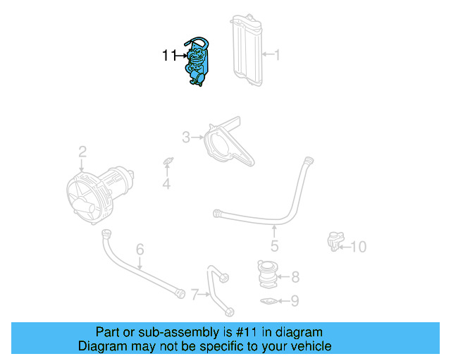 Leak Detect Pump 1J0-906-201-B - View 10
