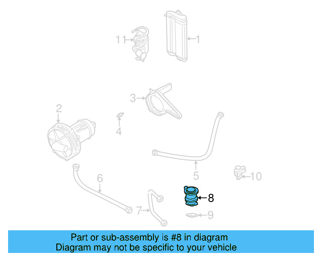 Air Control Valve 191-906-283-A - View 11