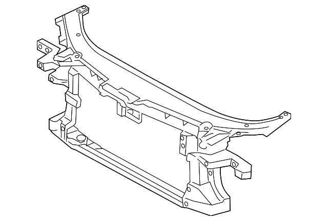 Radiator Support 3C8-805-588-L - View 2