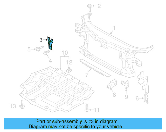 Center Support 3AA-805-569 - View 4