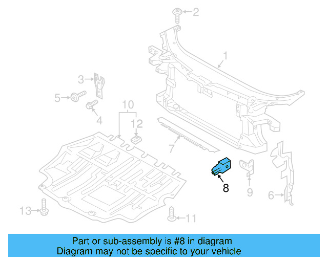 Ambient Temp Sensor 8Z0-820-535 - View 9