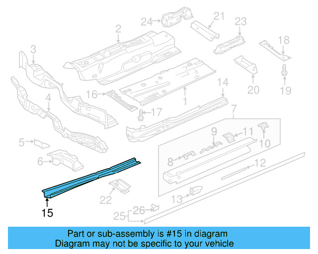 Rail Extension 5Q0-804-456-H - View 3
