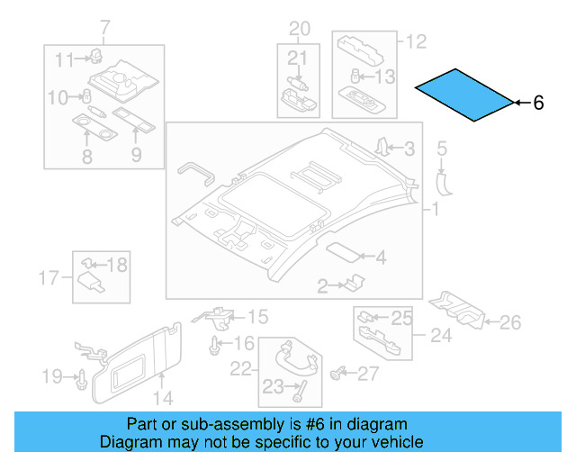 Sound Absorber 000-863-890-A - View 19