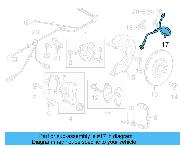 Brake Hose 5Q0-611-701-C - View 2