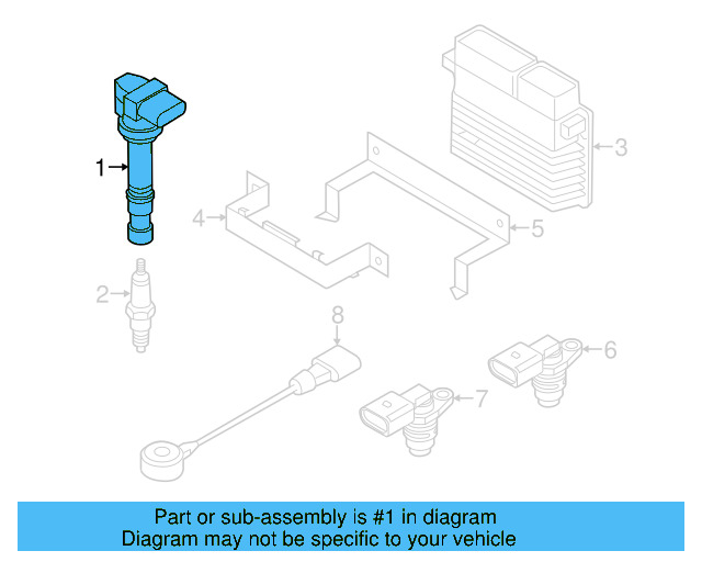 Ignition Coil 06H-905-110-P
