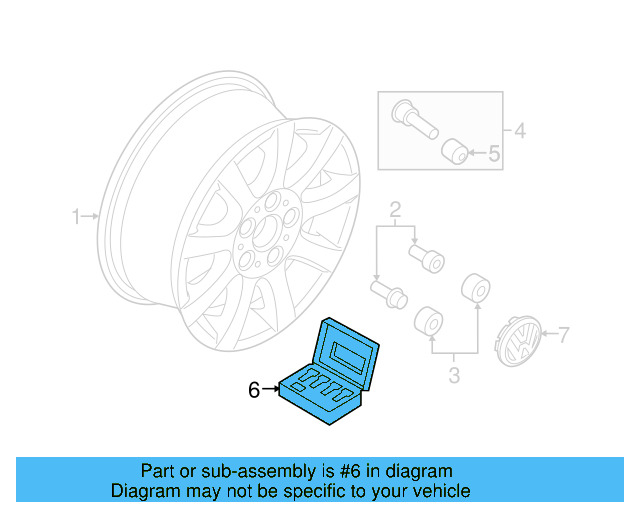 Lockable Wheel Bolt Set 1K0-698-137-A - View 7