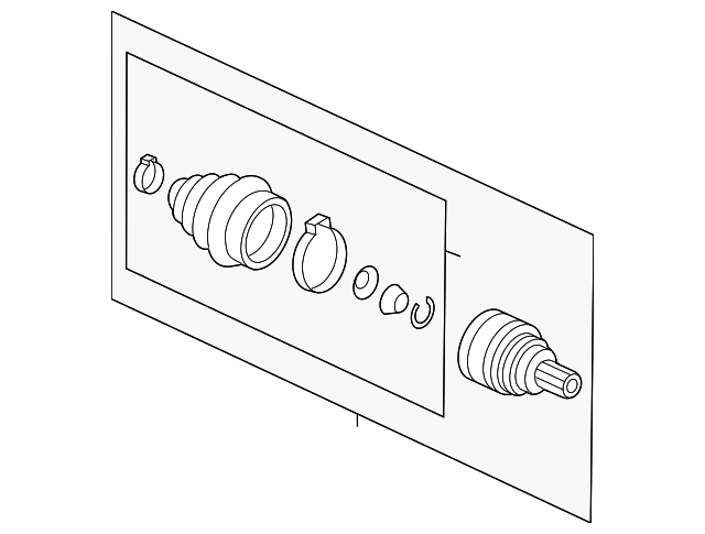 Outer Joint Assembly 5C0-498-099-D - View 4