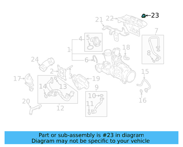 Heat Shield Plug N-909-654-01 - View 6