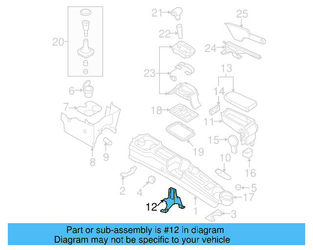 Bracket 1J0-864-273-C - View 17