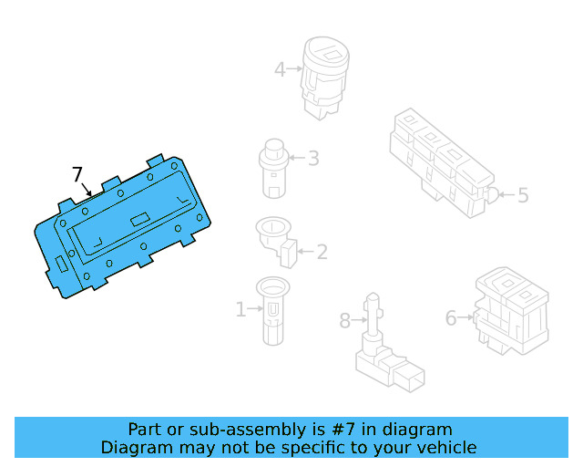 Heater Control 3G0-907-049-E-WHS - View 3