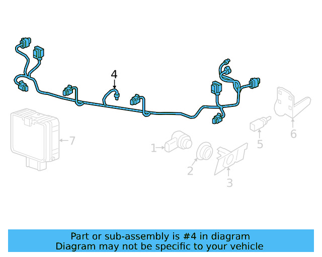 Harness 3CN-971-095-M - View 4