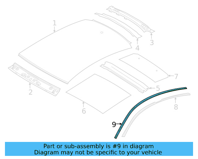 Water Deflector 3G8-854-702-H-7Z7 - View 6