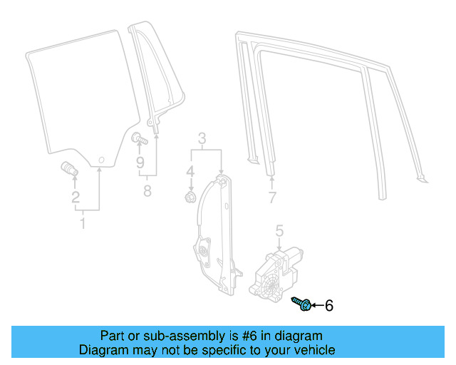 Window Motor Bolt 8Z0-837-691-C - View 21