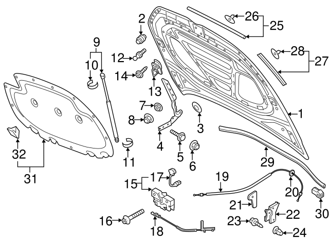 Lock & Switch Bolt WHT-000-425 - View 74