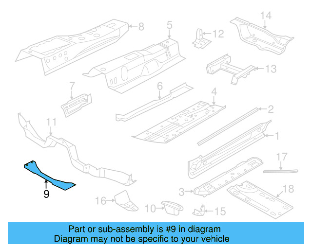Front Reinforced 1K0-804-421-C - View 44