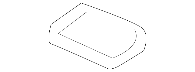 Lower Gate Trim Cap 3CN-867-140-82V - View 3