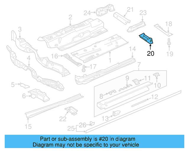 Rear Plate 5Q0-803-579 - View 26