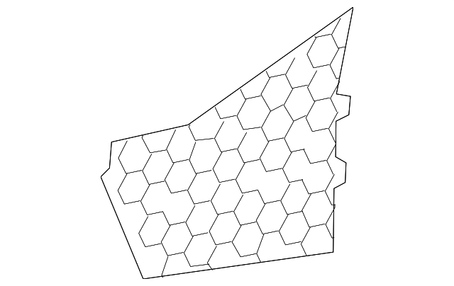 Outer Grille Filler Panel 3G8-807-364 - View 3