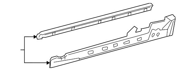 Rocker Panel 1C0-809-673-C - View 3
