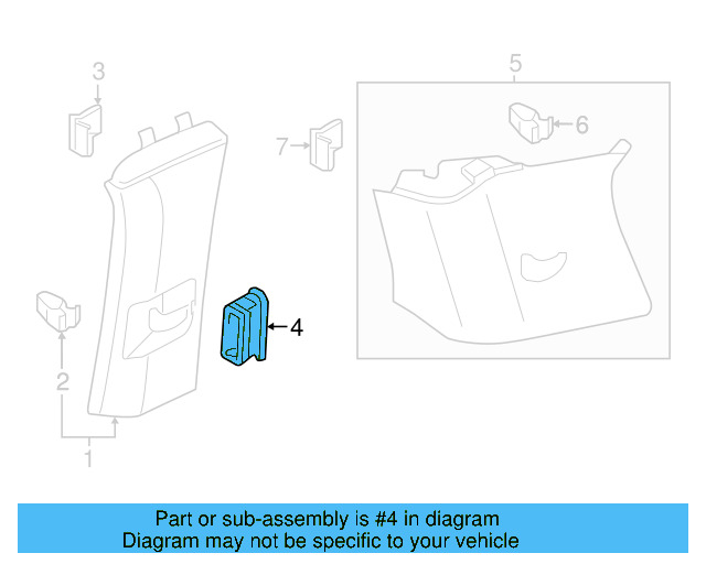 Vent Cover 3CN-820-951-ZA2 - View 4