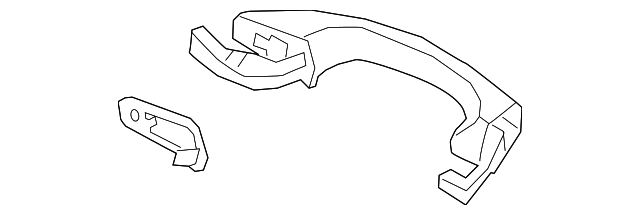 Handle, Outside (Unpainted) 5gm837206gru