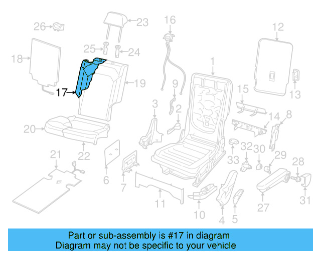 Track End Cap 3CN-885-089-B-9B9