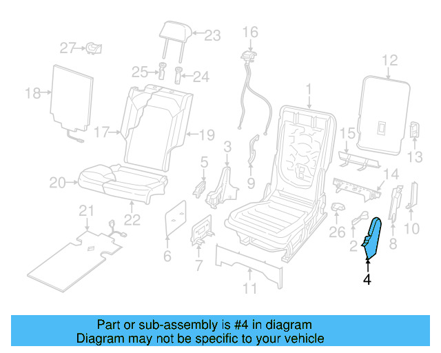 Hinge Cover 3CN-885-316-82V - View 5
