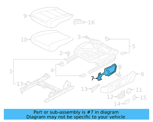 Retainer 3G8-881-560-B - View 2