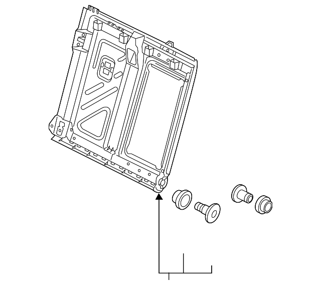 Seat Back Frame 5Q0-885-504-BL