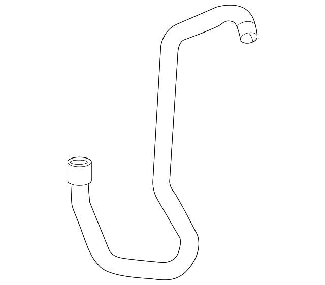 Coolant Hose 3QF-121-058 - View 2