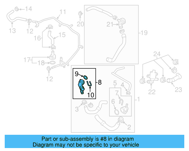 Lower Coupling 2Q0-122-291-K - View 6