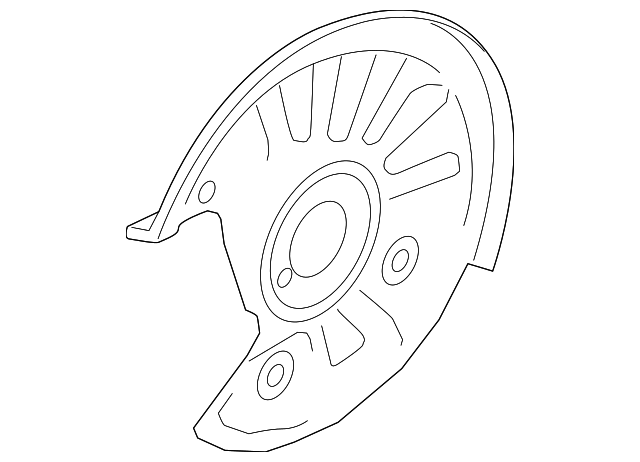 Splash Shield 5Q0-615-612-P - View 2