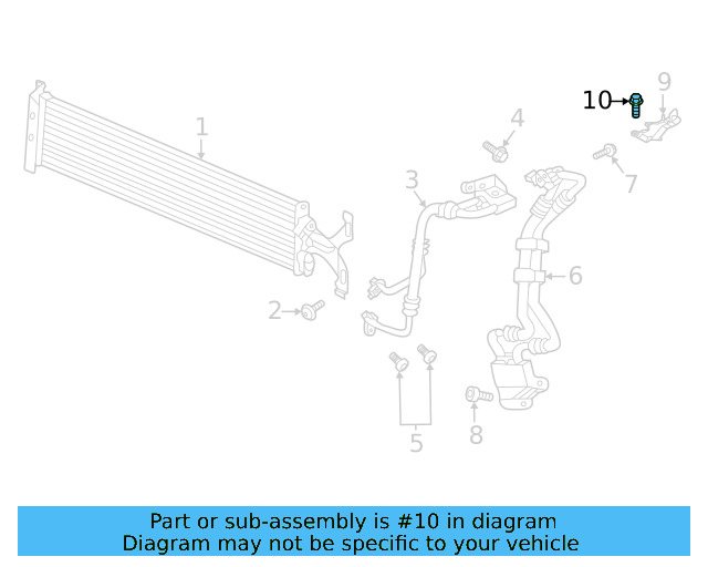 Pressure Pipe Lower Bolt N-106-893-02 - View 18