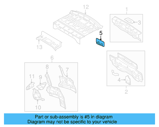 Tie Down Hook 1J0-804-299 - View 34