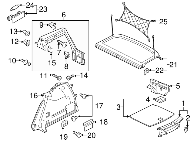 Instrument Panel Air Duct Rivet N-911-585-01