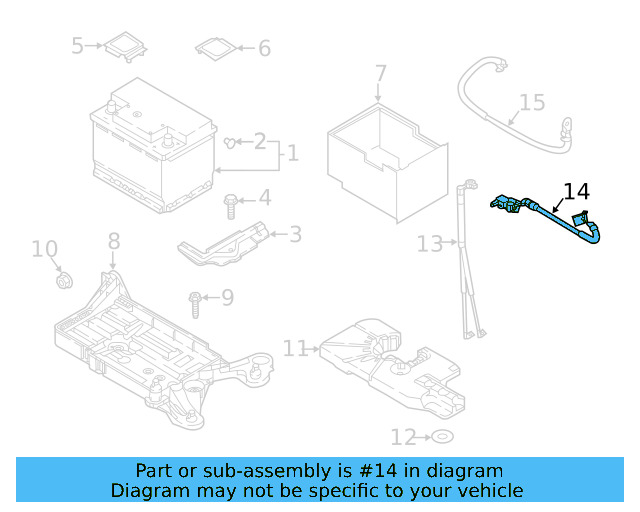 Negative Cable 5Q0-915-181-J - View 8