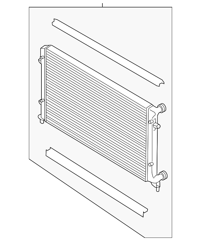 Radiator 5C0-121-251-E - View 7