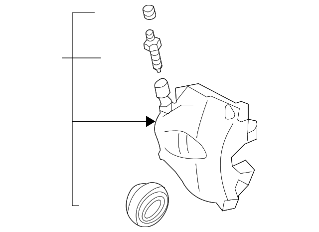Disc Brake Caliper 8V0-615-124-D - View 2
