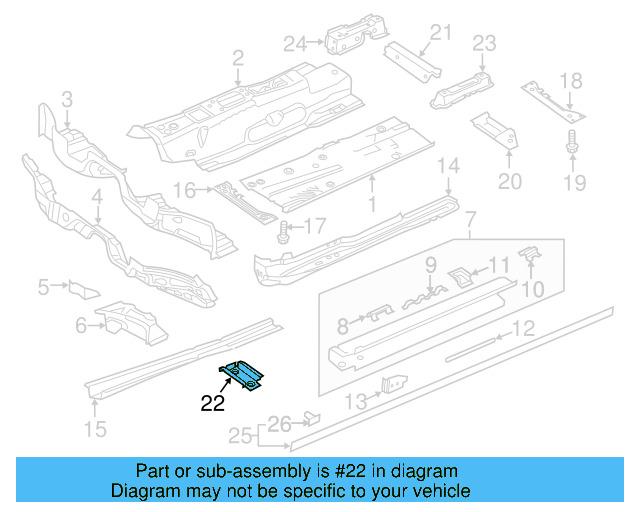 Seat Support 3QF-803-304 - View 5