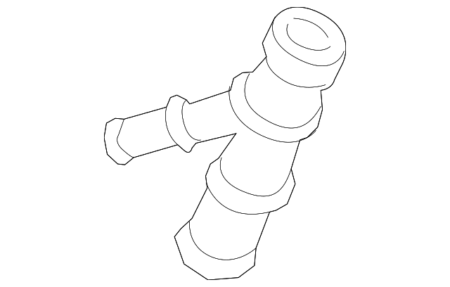 Water Hose T 5Q0-121-087-A - View 3