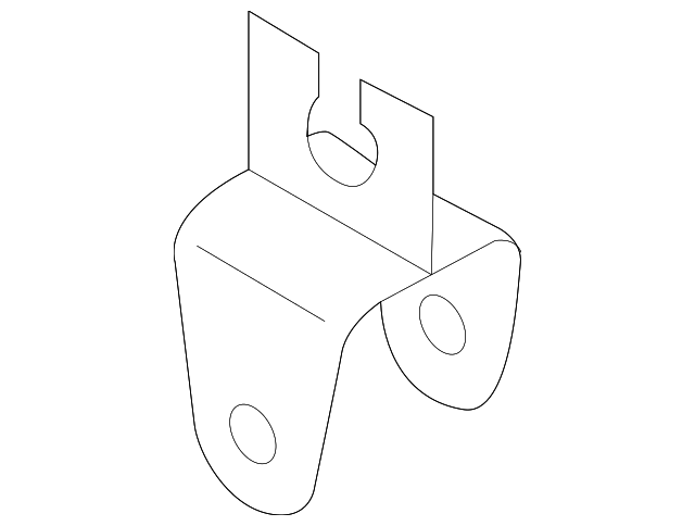 Bracket 5Q0-614-167-B - View 2