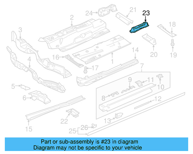 Outer Support 3QF-802-569 - View 6